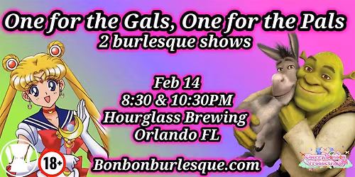 Sailor Moon & Shrek Burlesque Shows