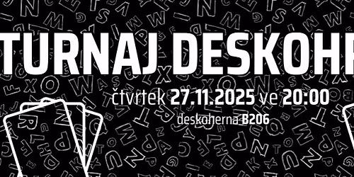 Deskohran\u00ed Turnaj - Cards against humanity 