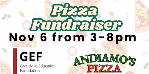 GEF Fundraiser Night | November 6 at Andiamo\u2019s Pizza