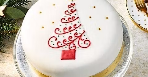 Christmas Cake Decorating