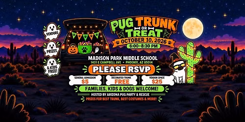 Pug Trunk or Treat