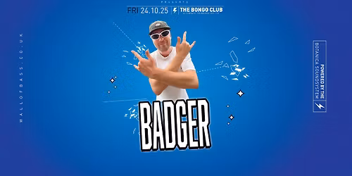 Badger - Wall of Bass Halloween Special! \/ The Bongo Club