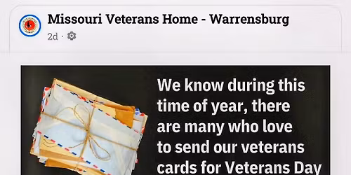 Auxiliary Christmas Card Party for Vets