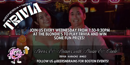 Trivia Wednesdays at Blondie's