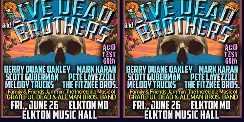 Live Dead & Brothers: Grateful Dead & Allman Bros.