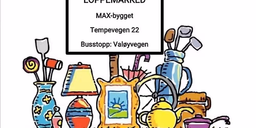 Loppemarked Max-bygget 4-6 november