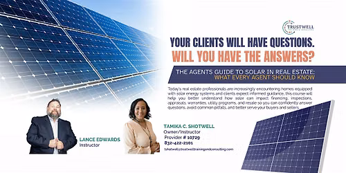 Your Clients Will Have Questions. Agents Guide to Solar in Real Estate