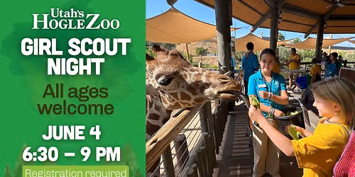 Girl Scout Night at Hogle Zoo