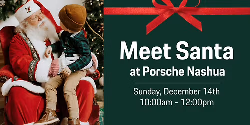 Meet Santa at Porsche Nashua \ud83c\udf84\ud83c\udf1f