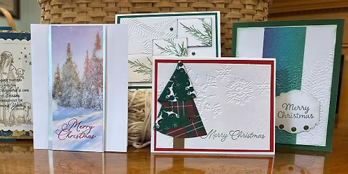 HANDMADE HOLIDAY GREETING CARDS \u201cMake it-Take it\u201d