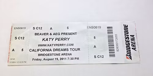 Katy Perry at Movistar Arena - Madrid