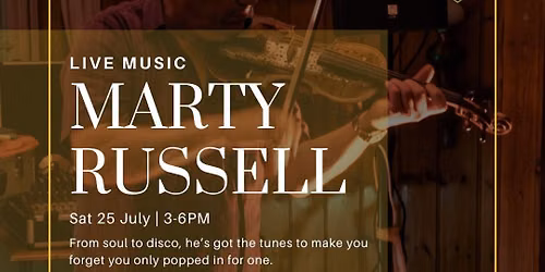 An afternoon with Marty Russell