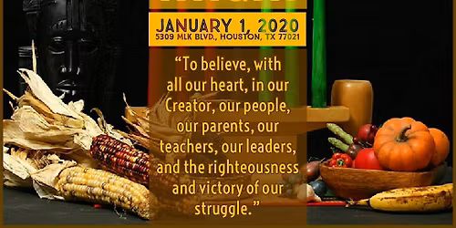 Kwanzaa-Imani Celebration** VENDOR sign up for  January 1, 2026