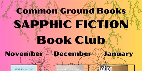 CGB Sapphic Fiction Book Club- January