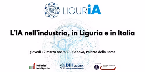 L\u2019IA nell\u2019industria, in Liguria e in Italia