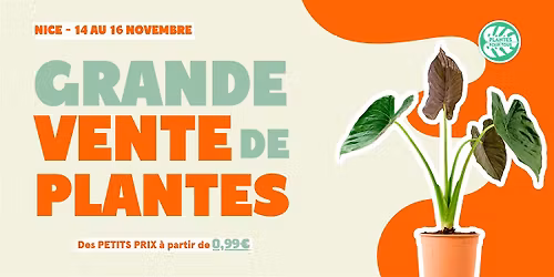 Grande Vente de Plantes Nice