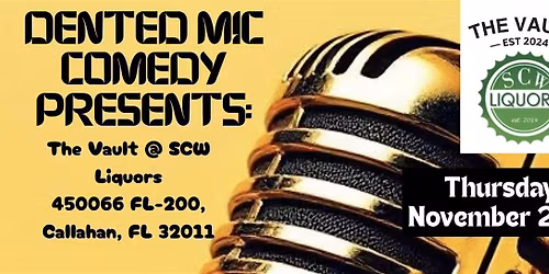 Stand Up Comedy at The Vault!