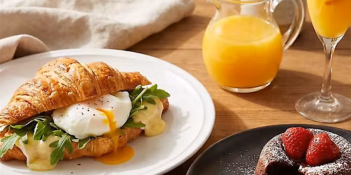 $39 Summer Brunch: Stuffed Croissants & Lava Cake