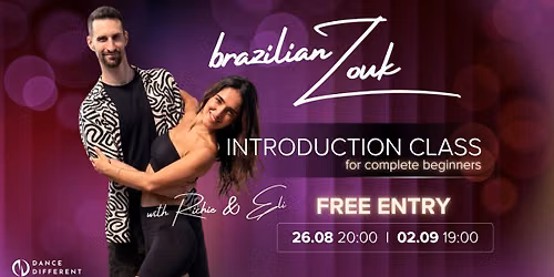Brazilian Zouk FREE \u2013 ZDARMA \ud83e\udd29 | \ud83c\uddec\ud83c\udde7 Introduction class \u2013 \ud83c\udde8\ud83c\uddff \u00davodn\u00ed lekce