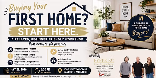 First Time Home Buyer Workshop | Real Answers Without the Pressure