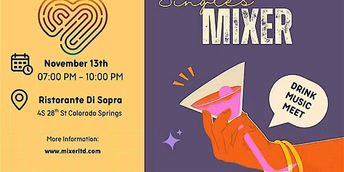 November Mixer: where real people meet, not just profiles.