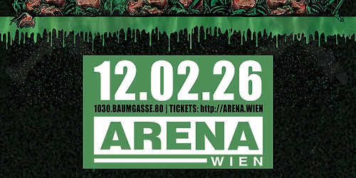 Napalm Death + Whiplash + Varukers I Arena Wien