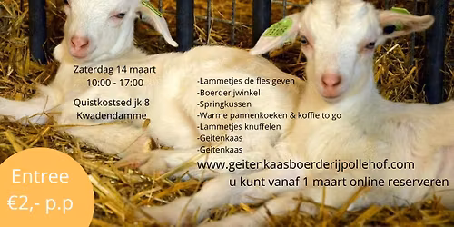 Lammetjesdag 14 maart 2026