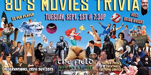 80'S MOVIES TRIVIA