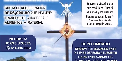 VIAJE A JES\u00daS MARIA APOSTOLADO DE LA CRUZ