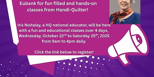 HandiQuilter Fall Event - October 2025