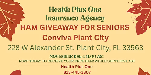 Senior Ham Giveaway-Plant City