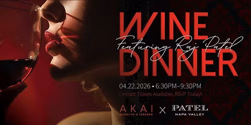 Akai x Patel  Wine Event