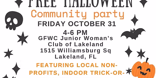 Free Halloween Community Party