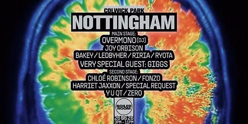 OVERMONO, GIGGS | Boiler Room & Groovebox at Colwick Park