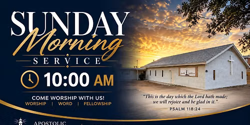Sunday Morning Service