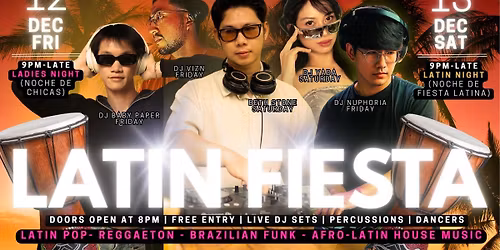 LATIN FIESTA WEEKEND