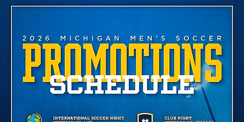 Michigan Wolverines Men's Soccer vs. Maryland Terrapins