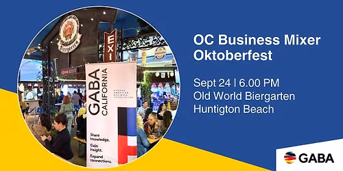 OC Business  Mixer Oktoberfest