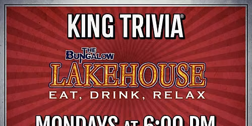 Trivia Night at The Bungalow Lakehouse