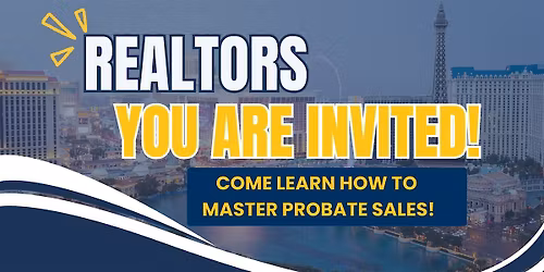 Henderson- MASTER Probate Sales- FREE NRED 3 Hours CE Class