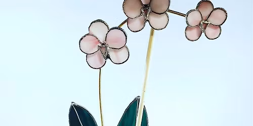 Stained Glass Orchid