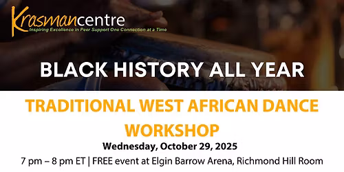 Traditional West African Dance Workshop