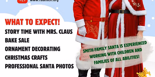 Pay-What-You-Can Professional Santa Photos & Event - Seeking sponors!