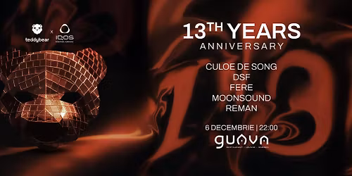 TEDDYBEAR x 13th Years Anniversary 