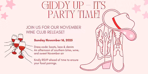 Boots & Bites - Barons Creek Wine Club Release Party