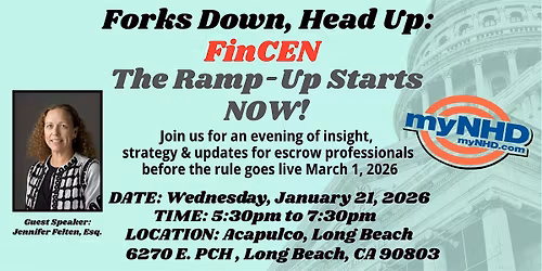FinCEN - Forks Down, Head Up: FinCEN, The Ramp-Up Starts NOW!