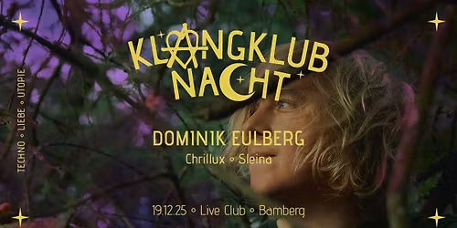 Klangklubnacht mit Dominik Eulberg