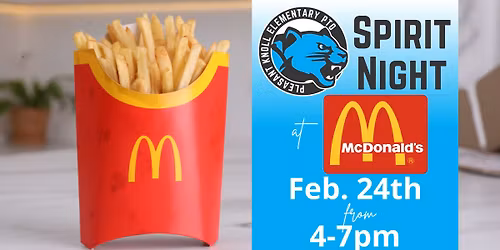 Spirit Night at McDonald's