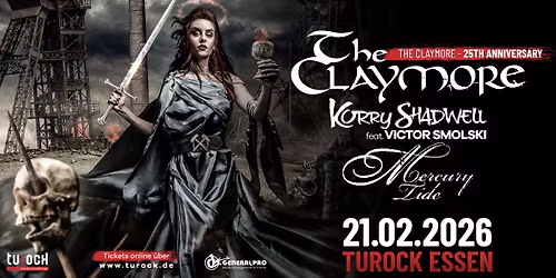 THE CLAYMORE 25 years of pure Ruhrpott Heavy Metal!