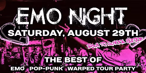EMO NIGHT ft. Flicker//Fade Live Emo Band Night (BOWLING GREEN)